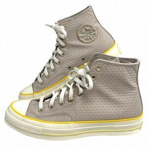 Converse Chuck 70 Sneakers High Women's Size Canvas A00878C Shoes Casual Beige